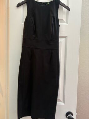 Guess by Marciano Black Sleeveless Sheath Dress